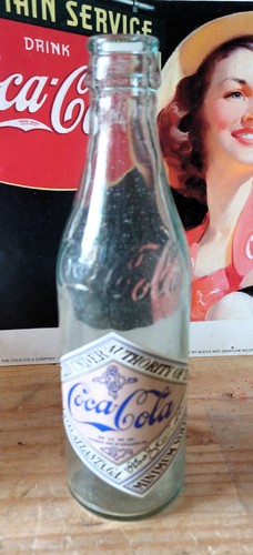 Bouteille vintage coca cola - coca,