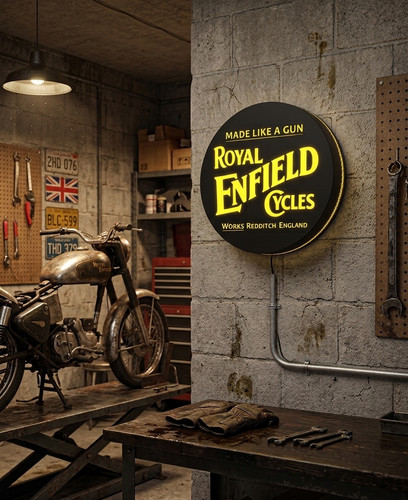 Enseigne royal enfield - enseigne,