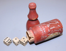 - JEU de COMPTOIR BISTROT MINI BOUTEILLE ST RAPHAEL QUINQUINA & 3 dés vitrine  D