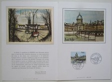 Encart Philatélique Tableau Bernard Buffet Peintre 