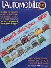 L'AUTOMOBILE 335 1974 CITROEN