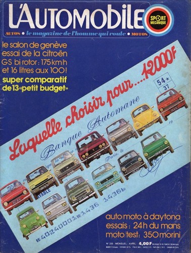 Automobile 335 1974 - 335,
