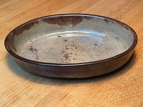 Ancien plat terre cuite - ancien,
