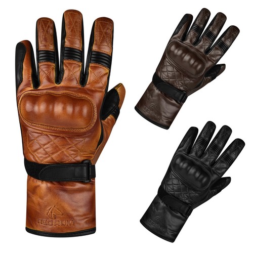 Gants moto cuir redrum - de, en