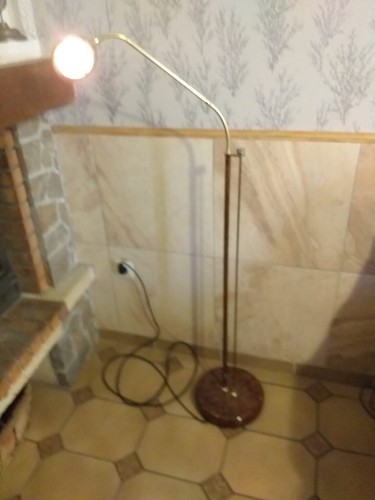 Lampe ancienne bronze - lampe,