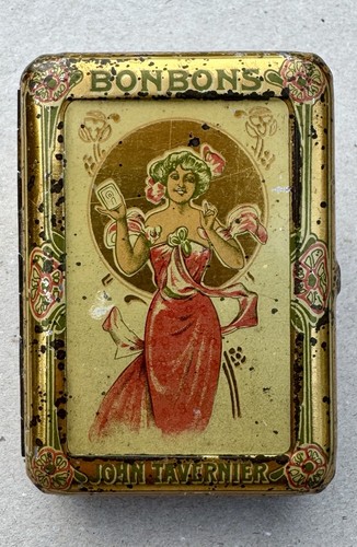 Boîte tôle lithographiée - tôle,