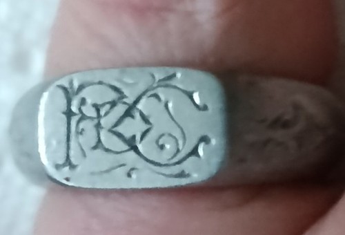 Bague chevalière chiffre - bague,