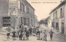 CPA 91 BURES / RUE DE MORAINVILLIERS HAUT / ENFANTS