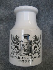 Rare pot à moutarde J.Fagart