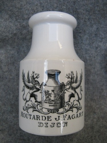 Rare pot moutarde - à,