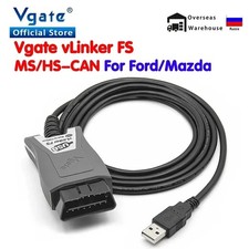 Vgate Vlinker FS USB ELM327 Pour Ford Forscan Mazda Hs Ms Peut Elm 327 OBD 2 T
