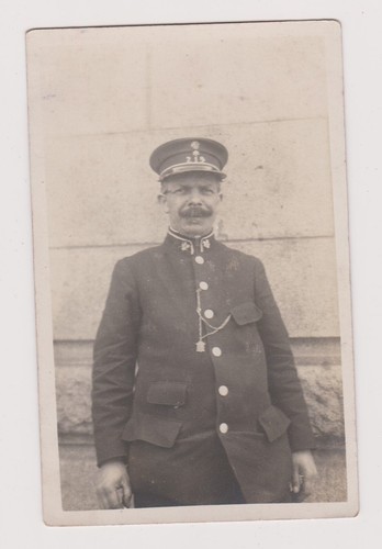 Photo ancienne homme - , uniforme