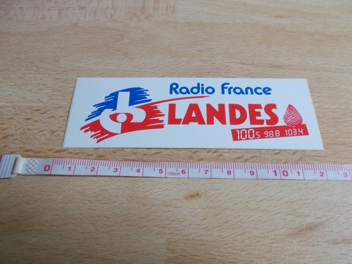 Autocollant radio france - radio,