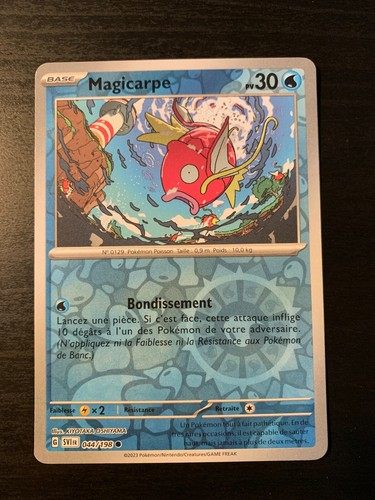 Carte pokémon reverse - carte,