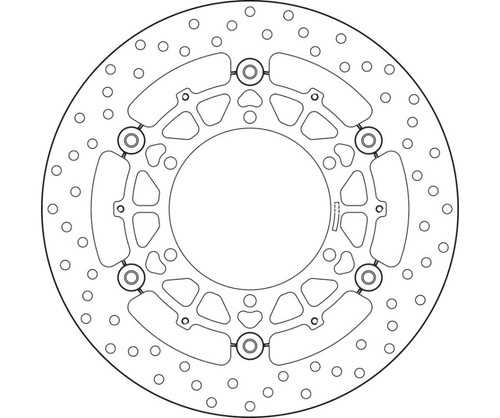 Disque frein brembo serie - disque,