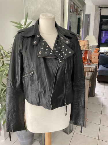Blouson cuir zara taille - taille, l