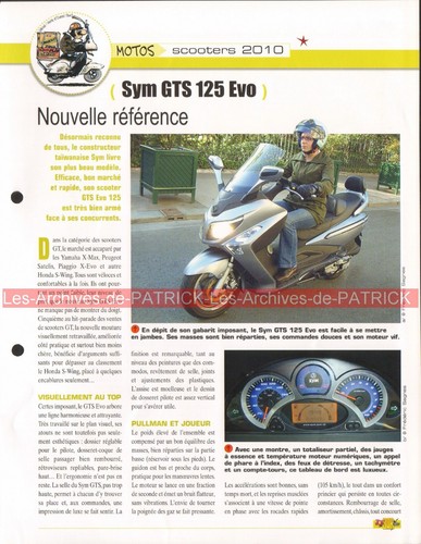 Sym gts 125 evo - gts,