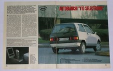 Test Drive Prova 1990 AUTOBIANCHI Y10 SELECTRONIC