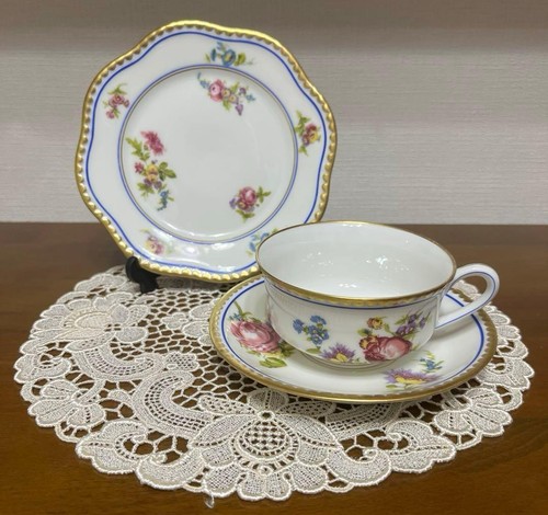 French antique limoges trio - antique,