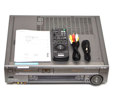 Sony WV-ST1 Hi8 8mm VHS Combo VCR Deck Lecteur Enregistreur Vidéo Cassette...