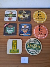 Lot 8 sous-bocks bières des Ardennes : Ardwen, Cuvée d'Arthur, Woinic, Sedan (8)