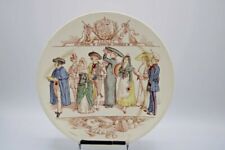 858 - Assiette Sarreguemines U