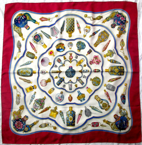 Hermès foulard 100 soie - ,