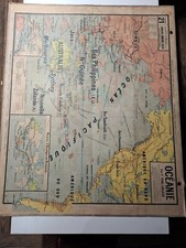 Carte scolaire Armand Colin - Vidal Lablache 21 Oceanie