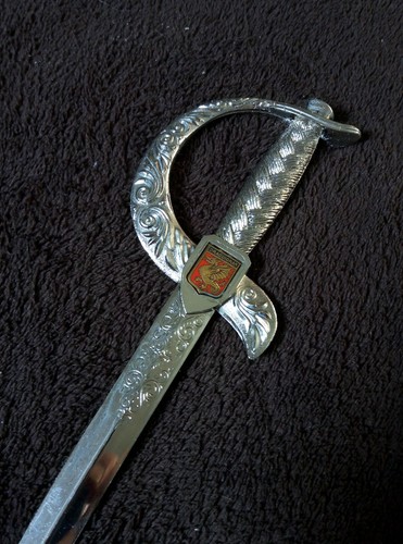 Coupe papier métal épée - métal,,