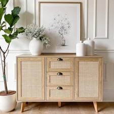 Rattan cabinet sideboard - rattan,