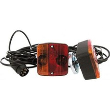 PROMO FEUX DE REMORQUES MAGNETIQUES CABLE 7.50 M + 2.5 M PRISES 7 PLOTS