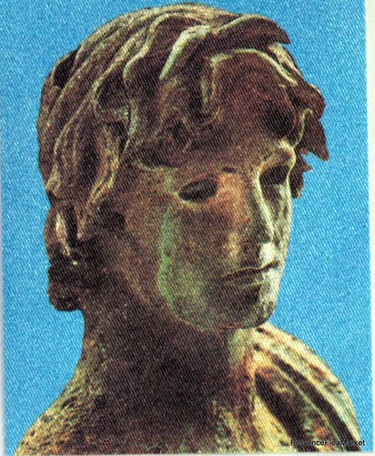 Yt2210 bronze ephebe - bronze, agde