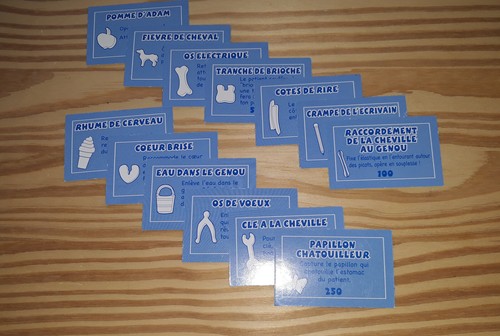 Lot cartes docteur pour - de,