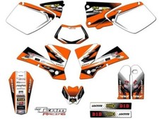2003 KTM EXC 200 250 300 450 525 Graphique Set Déco Stickers MX Stickers