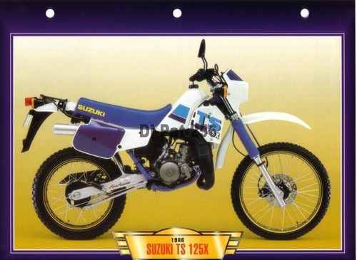 Fiche moto suzuki 125 - moto,