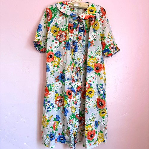 60s loungees house coat - 60s,