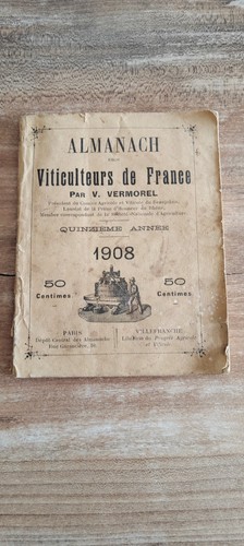 Vigne vigneron rare - vigne, almanach