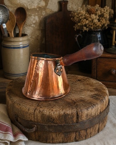 Petit poêlon chauffe - poêlon, /