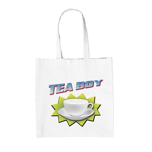Sac tote toile tea boy - en,