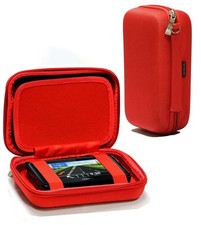 Navitech Red GPS Case For Garmin Zumo 396LMT-S Motorbike Satellite Navigation
