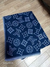 Châle étole en coton logo