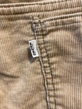 Vintage Levi's Big E 70's Corduroy Boot Cut  Pant size W36/L34 Talon 42