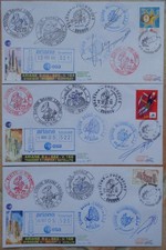 Lot de 5 enveloppes thème