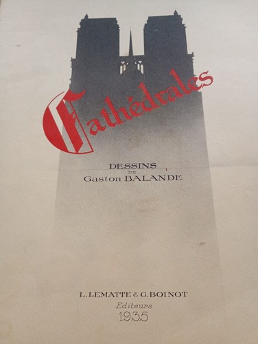 Cathédrales envoi gaston - n°1,