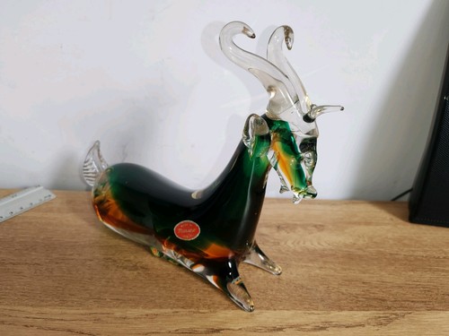 Ancienne statue beau cerf - ancienne,