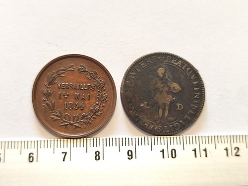 Lot anciens jetons ref26623j - jetons,