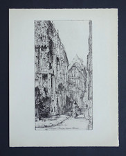 Auguste BROUET Gravure
