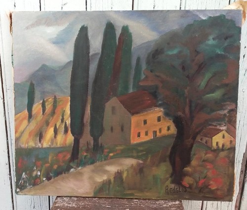 Redslob peintre alsace - redslob, d