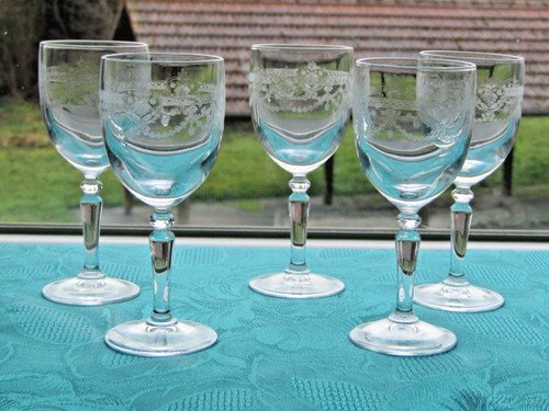 Verres liqueur en cristal - 5,