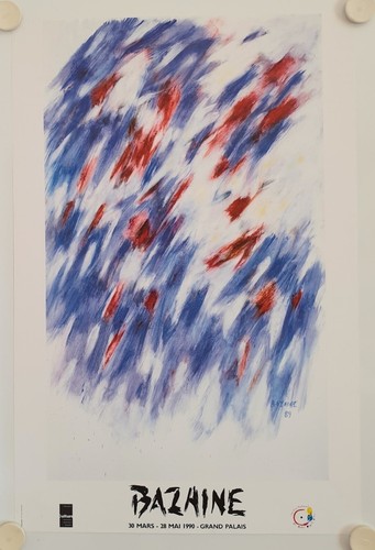 Affiche jean bazaine 1990 - jean,